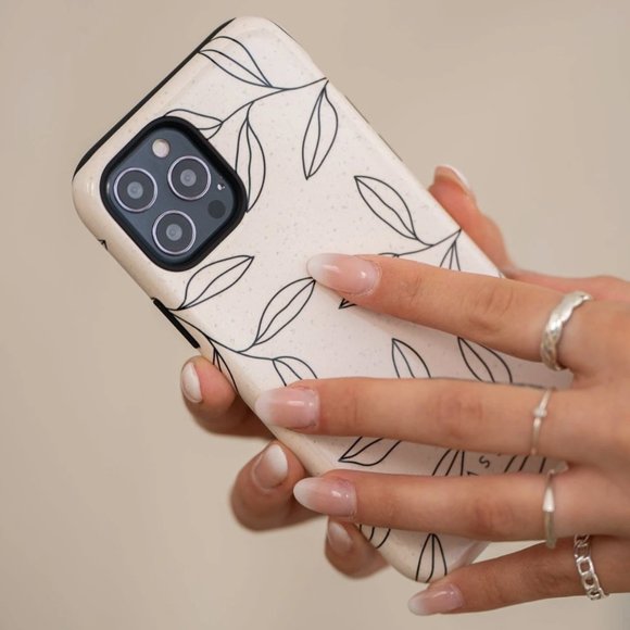 KaseMe Gloomy Beige iPhone 13 Pro Case - Picture 1 of 7